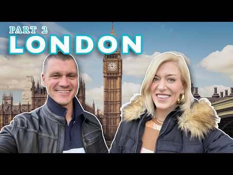 LONDON: Our First Visit Continues | Big Ben, Richmond, Dungeon, Market, Stranger Things, Cheese