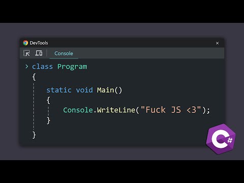 C# no es un lenguaje de backend.