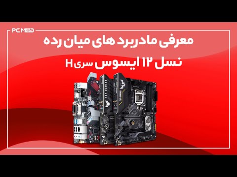 معرفی مادربردهای میان رده نسل 12 اینتل سری H