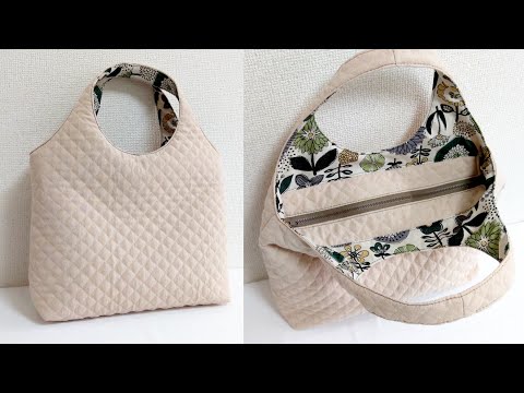 安定の使いやすさ!毎日持ちたいバッグの作り方 DIY! Every Day Bag Tutorial.