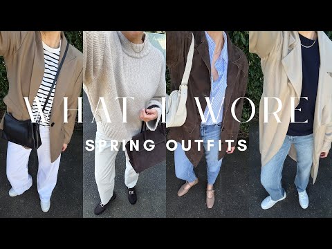 What I Wore In A Week | Real Spring Outfits