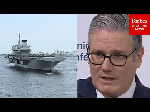 Kier Starmer Announces Deployment Of Carrier Strike Group To North Sea