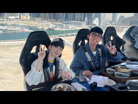 自虐企劃? 兩個懼高仔在懸空15層樓的起重機上吃飯 😨【阿滴日常】