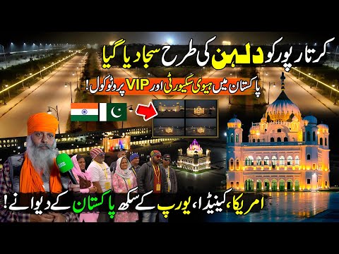 Heavy Protocol & Security to American Sikh in Pakistan During Visit to Kartarpur & Nankana Sahib