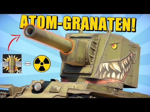 Dieser Panzer schießt mit Atom-Granaten
