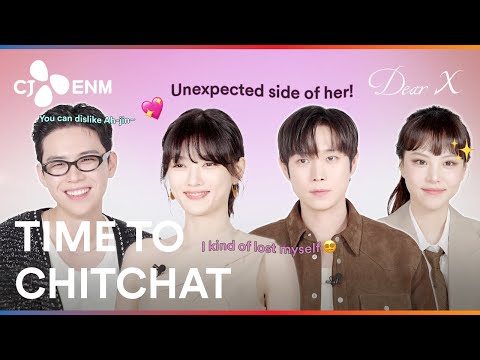 [SUB] They were just acting… until they weren’t 👀 | Dear X | Time to Chitchat | CJ ENM