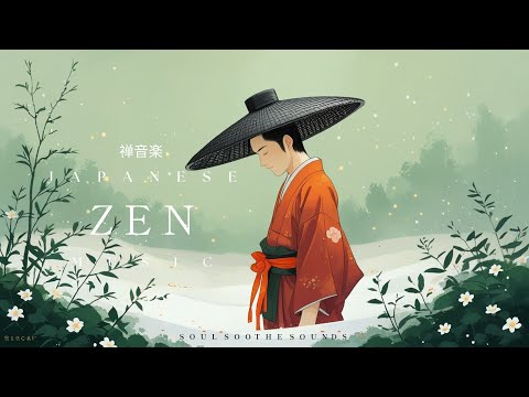Japanese Zen Music – Serene Snow Garden for Stress Relief, Healing & Mindful Silence
