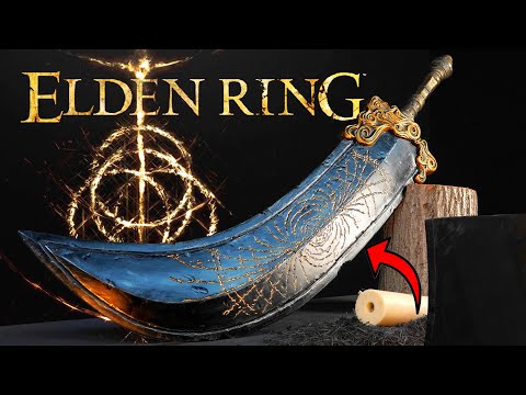 Use Nylon board to make a Starcourage Greatsword from Elden Ring, Radahn丨Weapons in Game丨HammerForge
