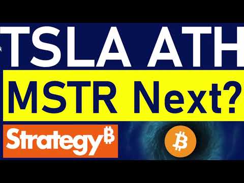 MSTR Stock: What TSLA at All-Time High Teaches Us (Patience!). Why Strategy Is NEXT (Explainer vid)