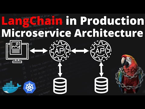 LangChain in Production - Microservice Architecture (incl. FastAPI and Docker)