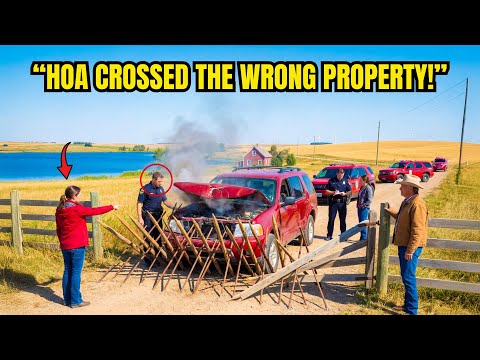 HOA Karen Kept Driving Through My Ranch Gate — So I Installed Steel Bollards She Can't Pass