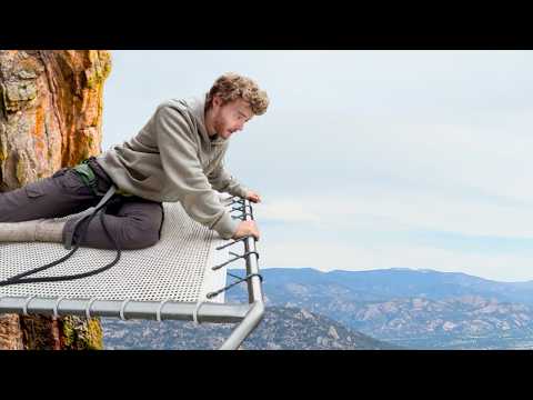 I Spent 24 Hours On The Side Of A Cliff (I'm terrified of heights)