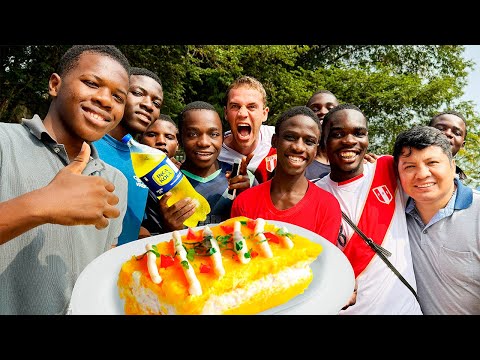 ¡Preparé COMIDA PERUANA en un ORFANATO de ÁFRICA! 🇵🇪 ¡Así reaccionaron!