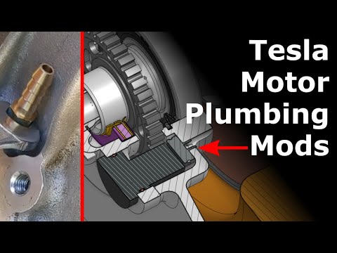 Tesla Motor Plumbing Modifications