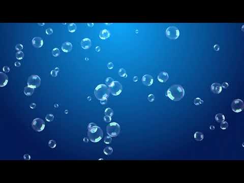 Relaxing 4k Screensaver Water Bubbles Background Video Loop | Underwater Bubbles Background Footage