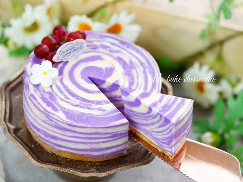 免烤箱甜品~雙色牛奶芝士蛋糕~30分鐘完成/彩虹芝士蛋糕簡易版 How to make No Bake Cheese Cake easy recipe