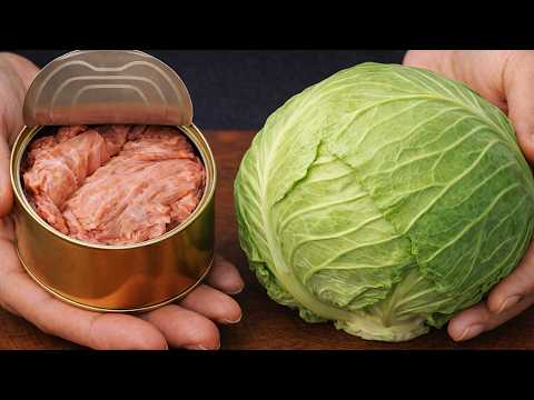 Kohl und Thunfisch sind besser als Fleisch! Das alte Rezept meiner Großmutter ist genial!