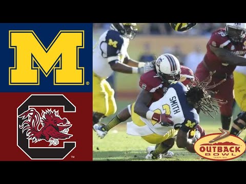 #10 South Carolina VS #18 Michigan | 2013 Outback Bowl