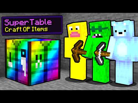 We Added SUPER CRAFTING TABLES To Minecraft...