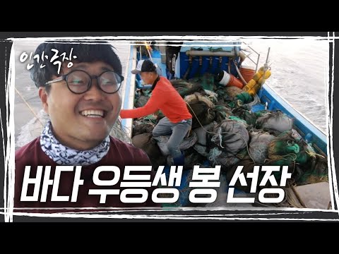 서울에서 직장 잘 다니다가 고향으로 내려와 꽃게잡이 어부가 된 봉국 씨, 내 삶의 모범답안은 내가 쓰겠다는 봉 선장...역시 바다 우등생이다. [인간극장] KBS 방송
