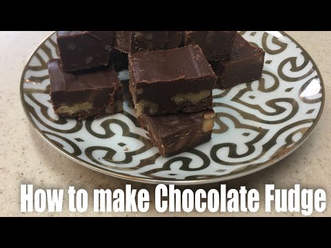 How to make chocolate fudge