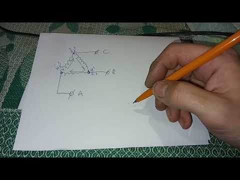 What happens if you confuse the beginning and end of the winding when turning on a three-phase el...