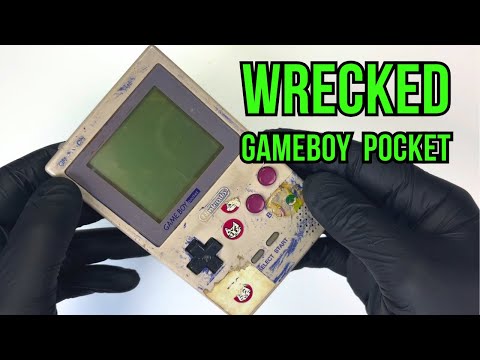 Wrecked GameBoy Pocket | Full Transformation + IPS LCD Upgrade