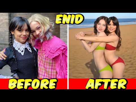 Wednesday 🔥 Cast In Real Life 🔥 Before And After