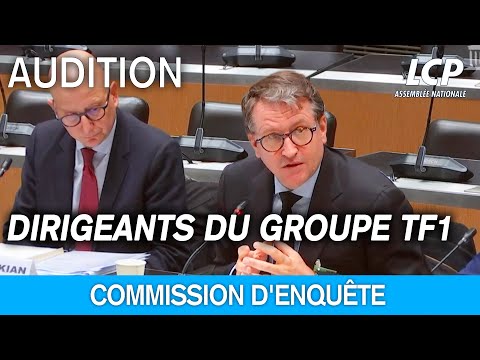 Autorisations de diffusion sur la TNT : audition des dirigeants du Groupe TF1 - 8/02/204