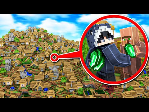 Minecraft, aber DÖRFER spawnen ÜBERALL...