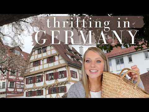 Thrifting in GERMANY! | German Thrift Finds from Our Recent Visit