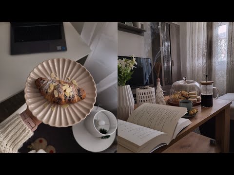 days in my life🌿 | Shopping, grow new plants,butter cookies baking,pasta with cheese, winter vlog ☃️