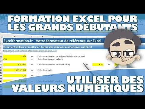Learn Excel for Beginners - Using and Formatting Numeric Data