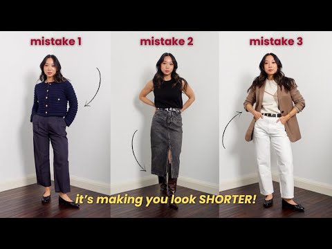 3 Petite Style Mistakes Making You SHORTER (& how to fix them)
