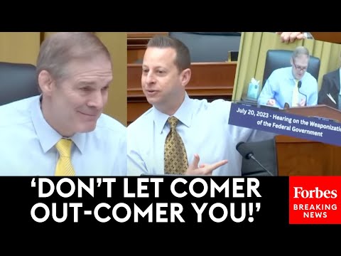 Jared Moskowitz Brings Visual Aids To Troll Jim Jordan Right To His Face—Then Jordan Responds