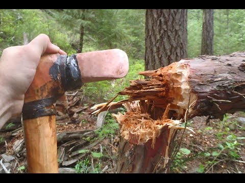 Primitive Archery Copper Age Yew Longbow Part 1 - Otzi the Iceman primitive hunting bow.