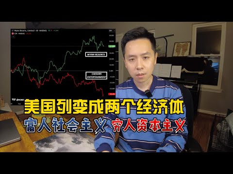 美国的两种经济：富人繁荣，穷人消失