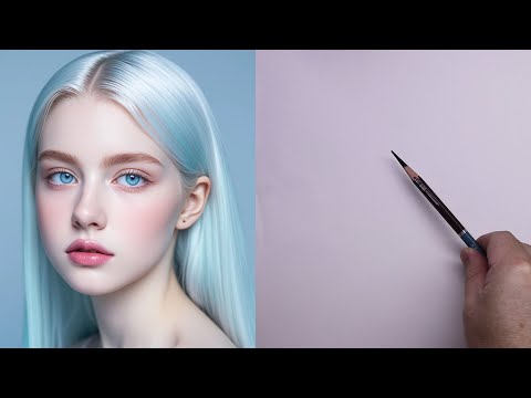 How to Draw a Realistic Portrait Easily for Beginners | Portrait Drawing Tutorial