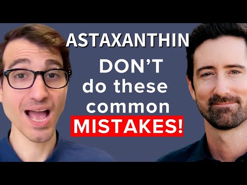 Astaxanthin Expert: Mistakes, Side Effects, Doses, Timing, Brands, Storage - with Dave AX3 Life