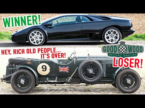 Hey, Rich Old People... IT'S OVER! Bonhams Goodwood Classic Car Auction Analysis