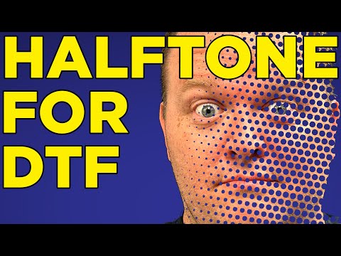 Halftone for DTF | Photoshop Tutorial