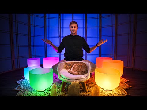 Cleanse Your Aura Sound Bath | Crystal Singing Bowls for Chakra Attunement