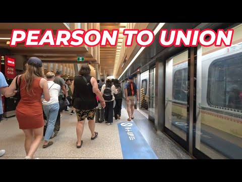 UP EXPRESS RIDE: Pearson Airport to Downtown Toronto (Union Station)