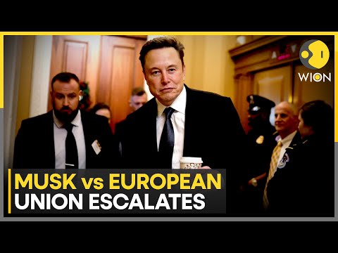 Musk Feuds With EU Over €120 Million Fine, Rubio, Kremlin Back Musk | WION