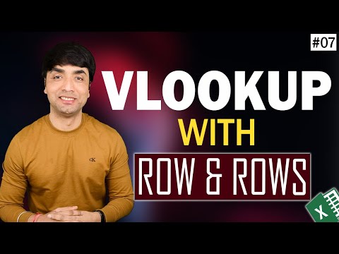 Vlookup to Get Complete Record | Row , Rows | Lookup Full Record