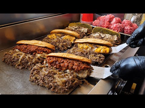 american-style meat bomb double cheese, chili cheese hotdog!