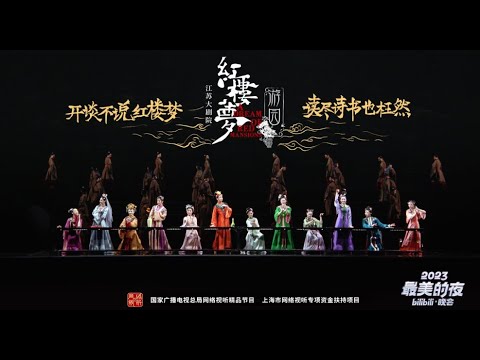 【中文版本】十二金钗共舞！民族舞剧《红楼梦》选段《游园》