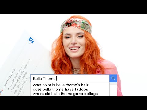 Bella Thorne Answers the Web's Most Searched Questions | WIRED