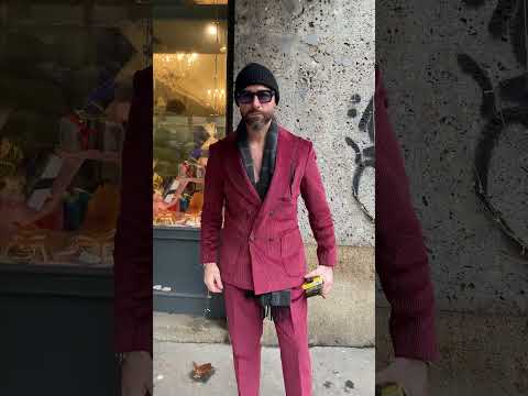 Dolce&Gabbana streetstyle looks Milan Fashion Week 17/01/26  🇮🇹 #italy #milan #mfw #shorts