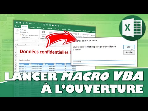 Comment lancer automatiquement une macro à l’ouverture d’un fichier Excel ?